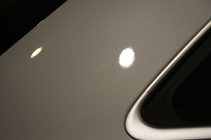 アウディ　RS4アバント　プレミアムガラスコーティング後のボディ。