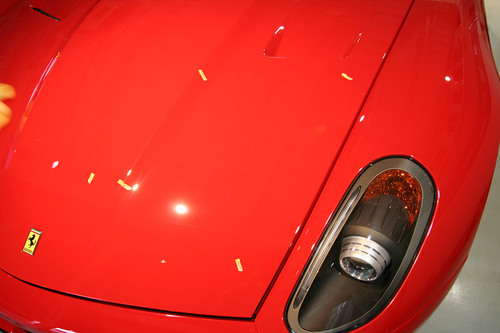 マジックジャパンガラスコーティング施工　フェラーリ　599　