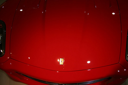 フェラーリ　599　ガラスコーティング施工