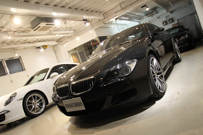 BMW　M6　プレミアムガラスコーティング施工。