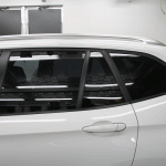 BMW X1　断熱カーフィルム施工。シルフィード　SC-7020。