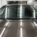 シルフィード　FGR-500　フロントドアへ透明断熱フィルム施行後。BMW 320i
