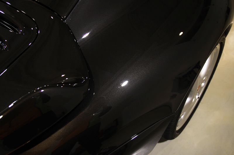 ポルシェ 911(993)カレラターボ　プレミアムガラスコーティング施工後。