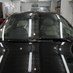 フロントガラスへ断熱カーフィルム施工(シルフィード)　BMW M6