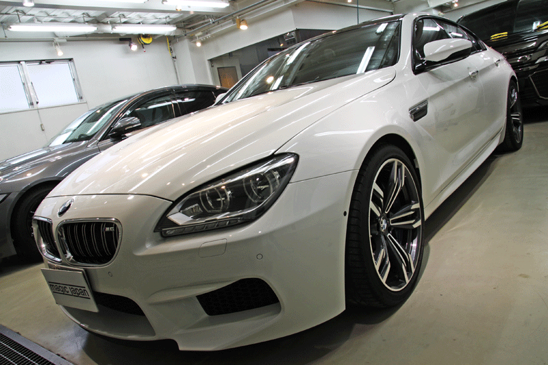 BMW M6 スーパープレミアムガラスコーティング施行