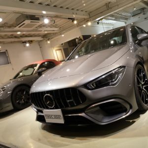 メルセデスベンツA45AMG・コーティング施行