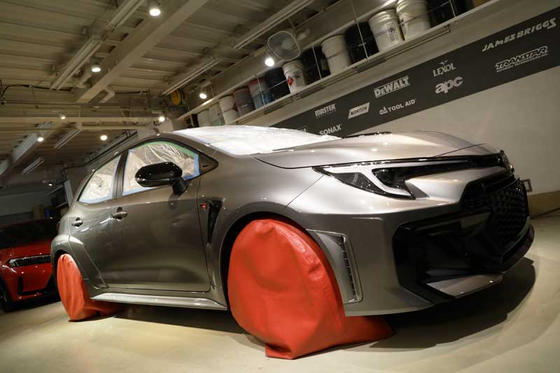 GRカローラ｜MJダイヤモンドセラミックコーティング施工。